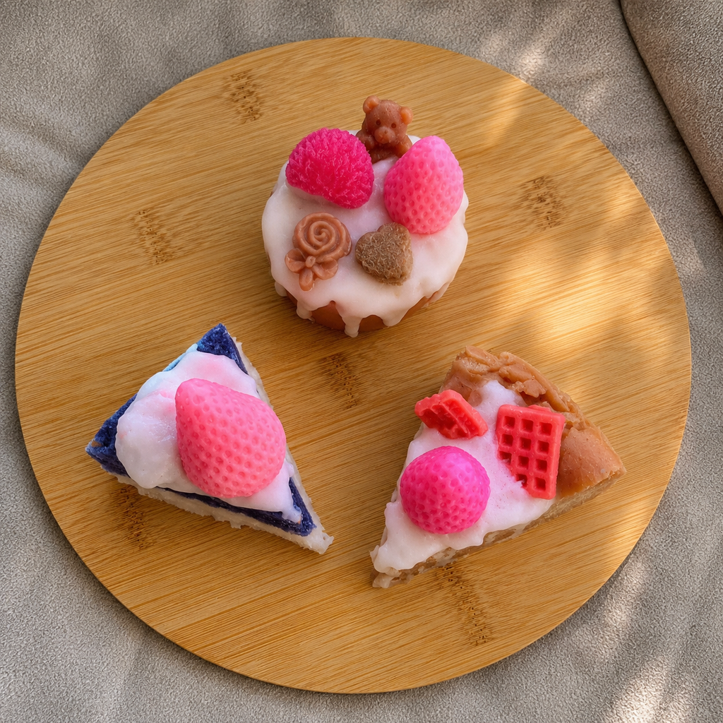 Strawberry Cheesecake Candle Set – 3 Pieces