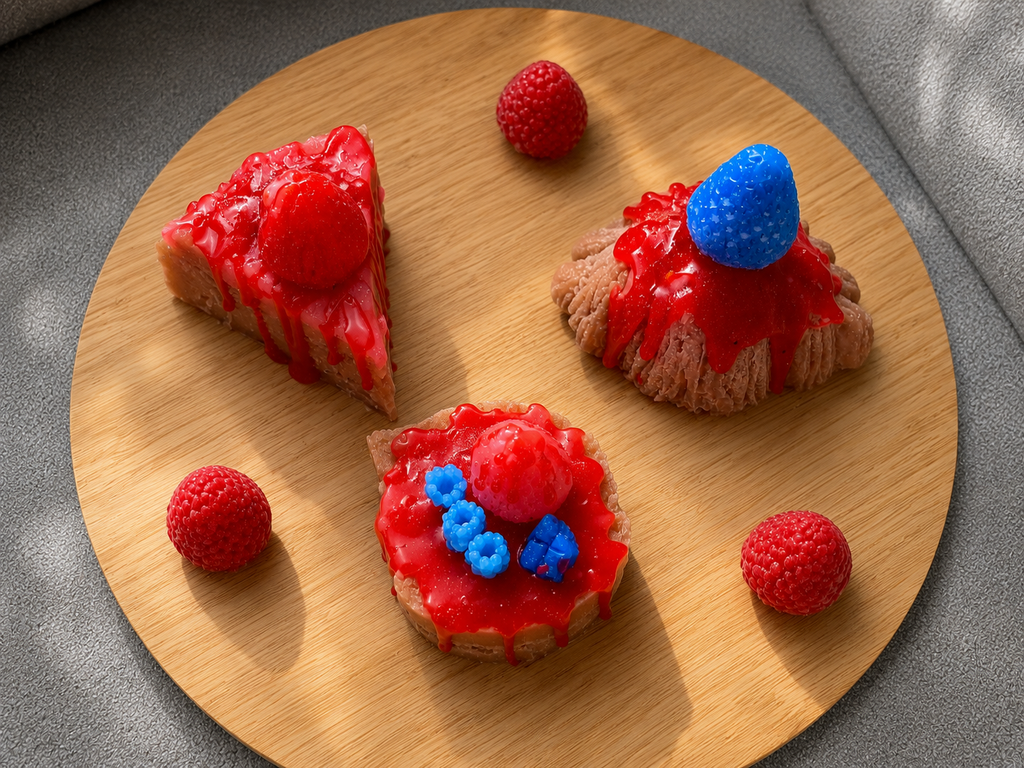 Sweet Candy Candle Set – 3 Pieces