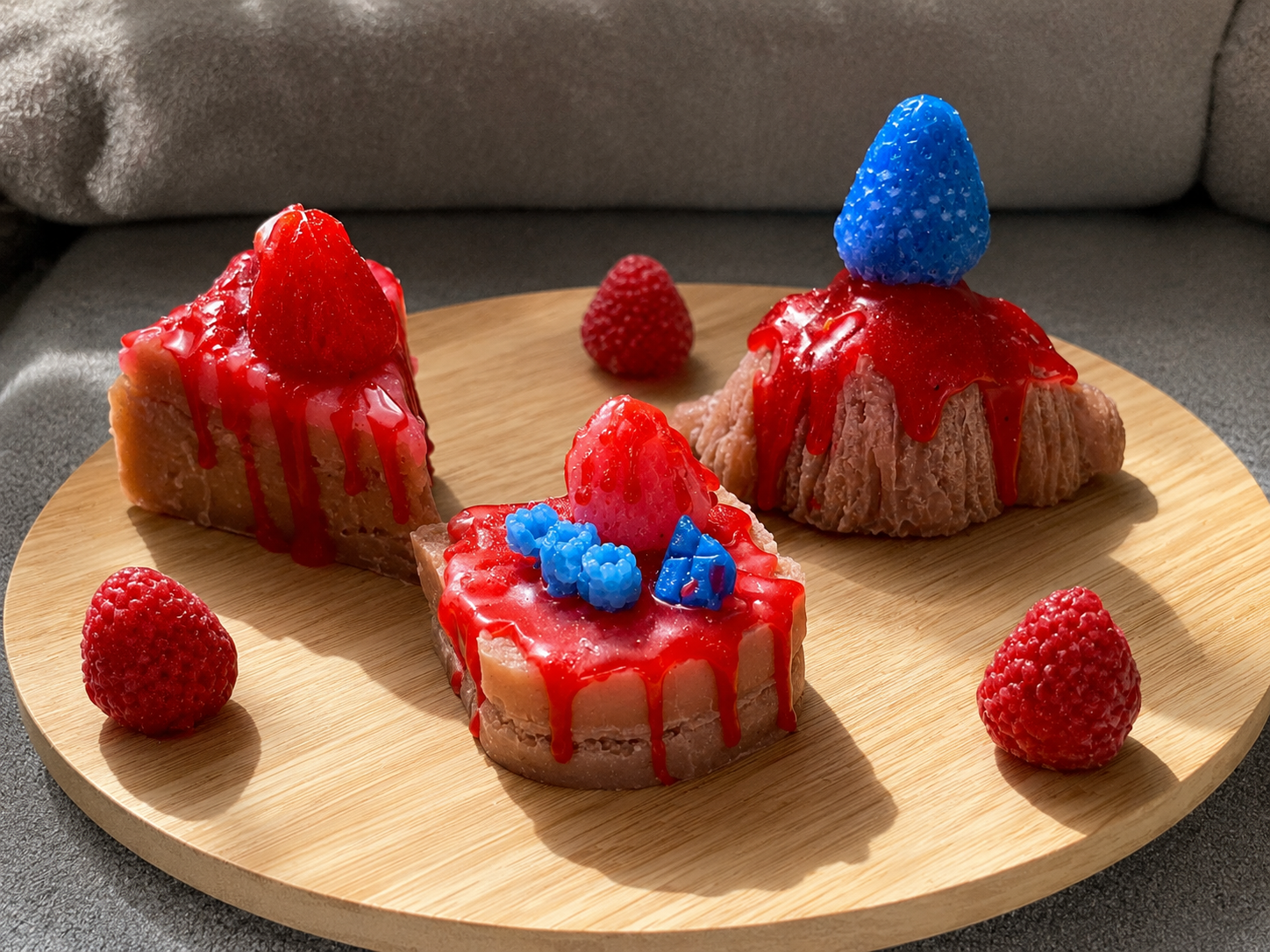 Sweet Candy Candle Set – 3 Pieces