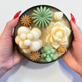Cactus Succulent Candle – 16oz Handmade Soy Wax Garden Candle